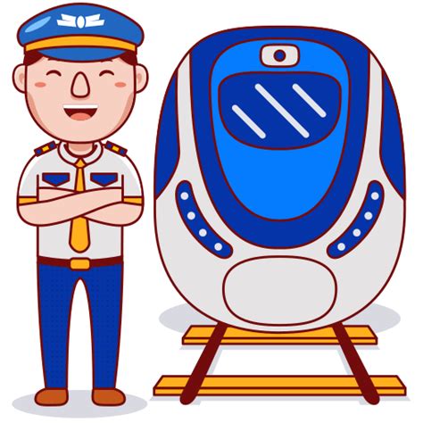 Train operator - Free professions and jobs icons
