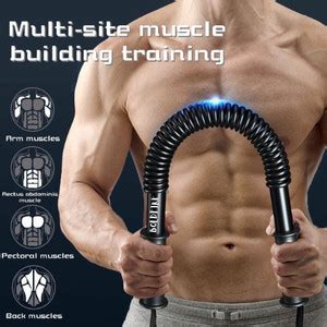 BoldFire Power Twister Bar - Upper Body Exercise for Chest, Shoulder ...