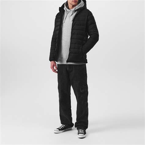 SoulCal | Mens Soul Cal Micro Bubble Short Puffer Jacket | Sports Direct