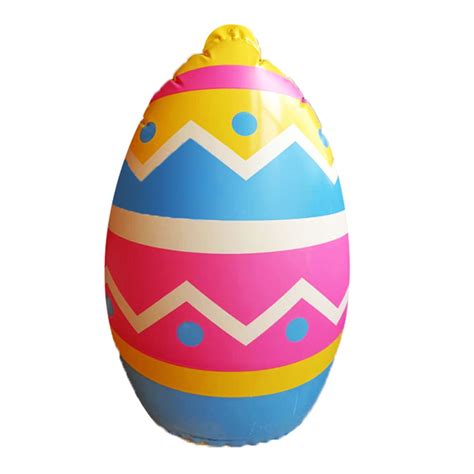 SDJMa Easter Inflatable Eggs Outdoor Decorations, Blow up Colorful Eggs ...