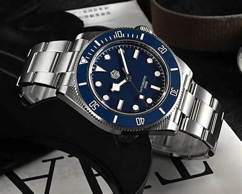San Martin New BB58 NH35 40mm Diver Watch SN008GB - Blue – DREAM WATCHES