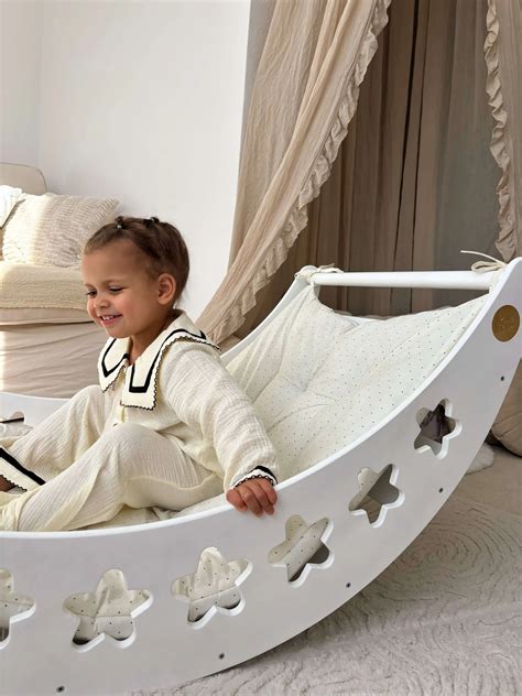 Arco Pikler, Dondolo Montessoriano con Cuscino per Bambini | YokoTower