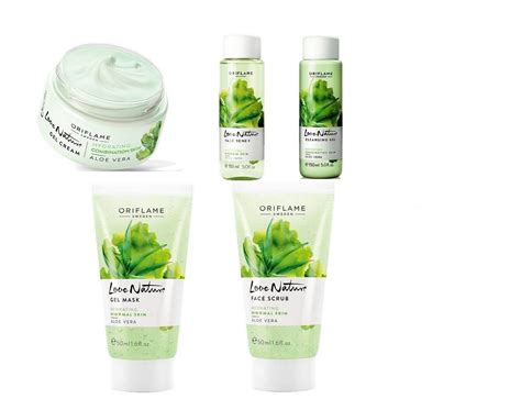 Oriflame Love Nature Aloe Vera Set(Pack of 05 Aloe Vera products ...
