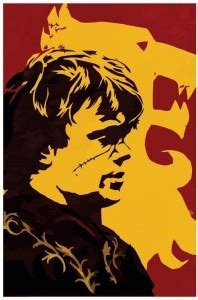 Tyrion Lannister Game Of Thrones TV Series Poster Art Paper Print - TV ...