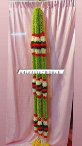 Double Petal Green/Pink Hangings-Pair – KairaGiftWorld