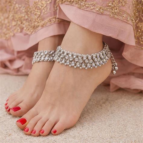 Buy Silver Payals Indian Online In India - Etsy India