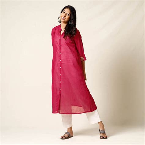 Silk & Cotton A-Line Kurtas & Kurtis Online | iTokri
