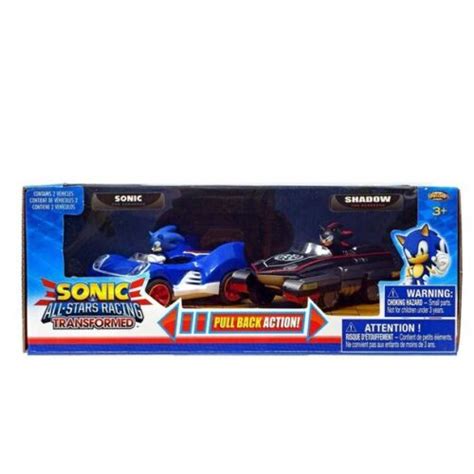 Buy Sonic Transformed All-Stars Racing Pull Back Action: Shadow and ...