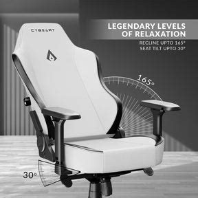 Arctic White Gaming Chair | Apex Series Chairs | Cybeart – Cybeart India