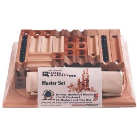 Orginal Tedco Blocks & Marbles - Master Set at MG Super Labs India