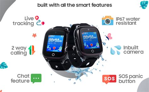 Turet Smart Watch for Kids- GPS Kids Smart Watch - Silicone Kids ...
