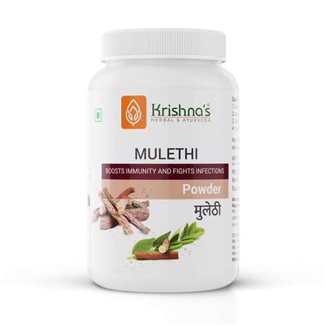 Krishna's Mulethi Powder 100 g | Natural, Preservative-free | Hair and ...