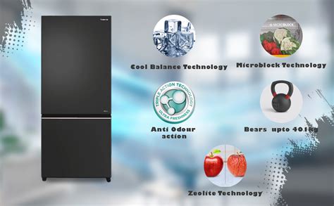 Panasonic NR-BK468BQKN 401l 2 Star Prime Convertible AI Econavi 6-Stage ...