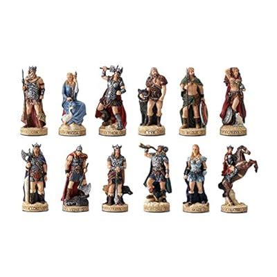 Buy 12 Piece Norse Gods Set Odin Frigga Thor Tyr Baldur Freya Loki ...