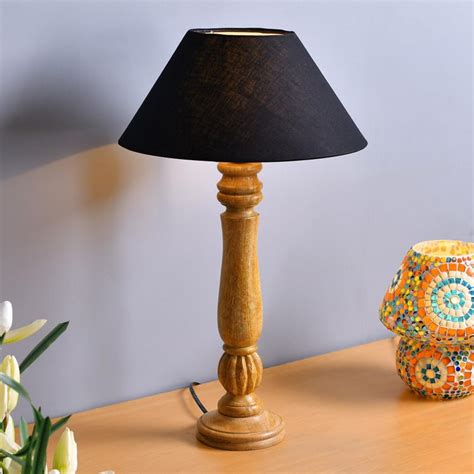 Buy HOMESAKE Wooden Table Lamp from Homesake at just INR 5000.0