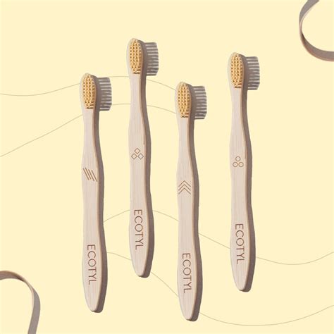 Ecotyl Bamboo Tooth Brush | Ultra Soft Bristles | Thorough Cleaning ...