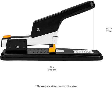 Amazon Basics High Capacity Heavy Duty Stapler for Large Offices ...