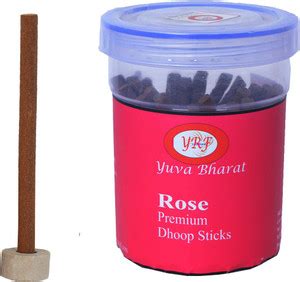 YRF Dhoop Sticks / Rose Premium Fragrance/100% Natural/Harbal| No Harsh ...