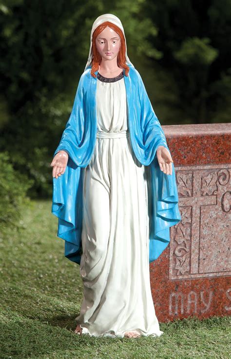Buy Fox Valley Traders Virgin Mary the Blessed Mother Statue, Sculpture ...