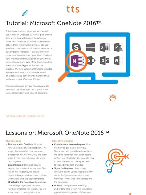 Image result for OneNote Tutorial PDF