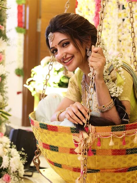 Sreeleela sits in basket, shares intimate family moments before ...