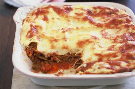 Classic Beef Lasagne Recipe   Taste.com.au