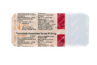 Isonorm 20 MG | Order Isonorm 20 MG Tablet Online at Truemeds