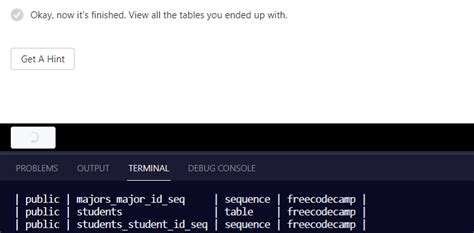 Student Database Project Python SQL 的图像结果