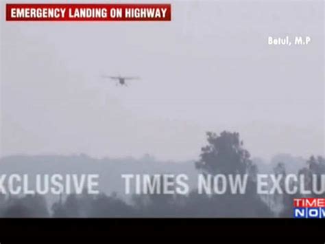 Pilot had alerted the police - Dramatic landing of aircraft on a ...
