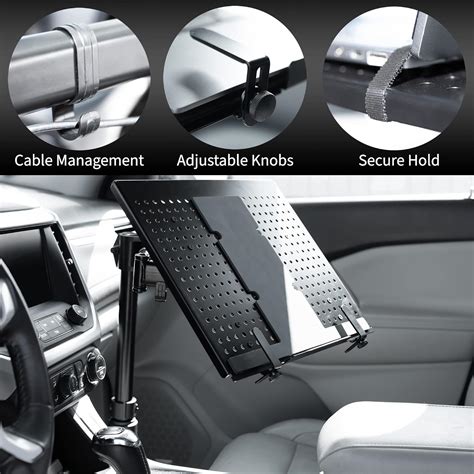 VIVO Single Laptop Car Mount, Fully Adjustable India | Ubuy