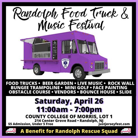 Apr 26 | Randolph Food Truck & Music Festival | Randolph, NJ Patch
