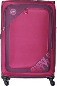 SKYBAGS Zumba Spinner Soft Trolley 81 cm (Purple) Expandable Check-in ...