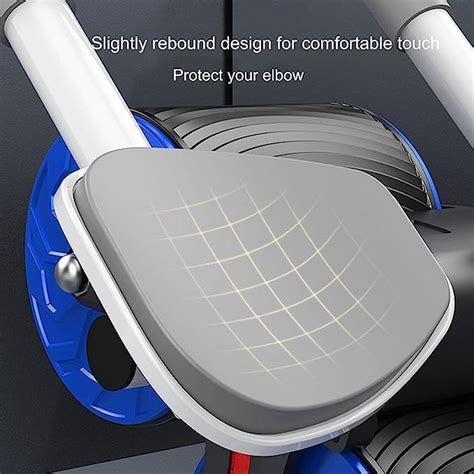 Abdominal Roller Wheel, Automatic Rebound Sponge Handle, Double Wheel ...