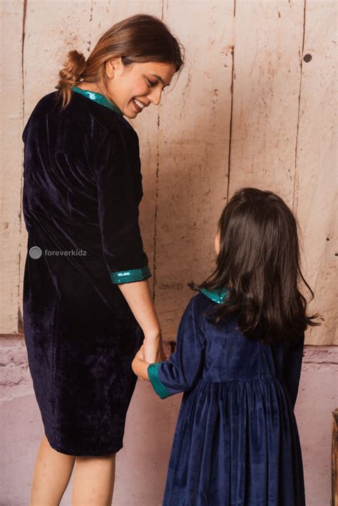 Buy Velvet Twinning Dress for Mother & Daugther - ForeverKidz