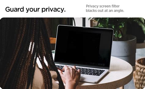 Spigen PC Safeview Privacy Filter Full Screen Protector Guard For ...