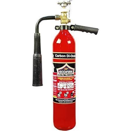 ECO FIRE Premium CO2 Type Fire Extinguisher ISI Mark with Wall Mount ...