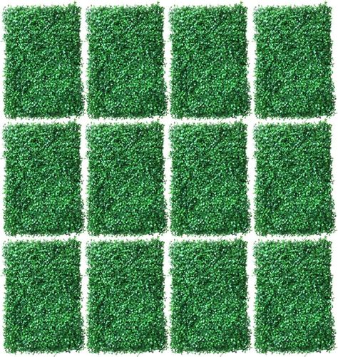 Kunghei 24” x 16” Grass Wall Panel Boxwood Hedge Wall India | Ubuy