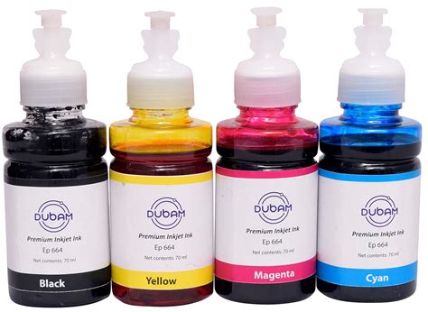 Dubam T664 Refill Ink for Epson L110, L130, L210, L220, L310, L350 ...