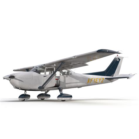 Cessna 172 Rigged 3D | 3D Molier International