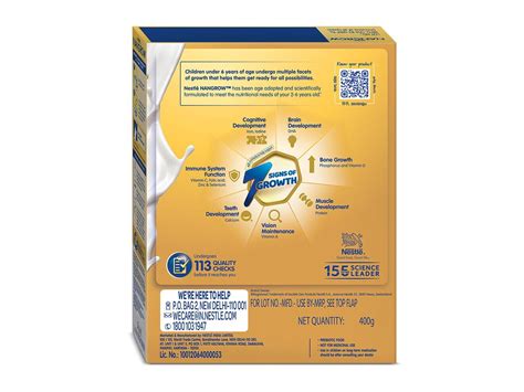 Nestlé NANGROW™, Nutritious Milk Drink for 2-6 Years, 400g | FamilyNes
