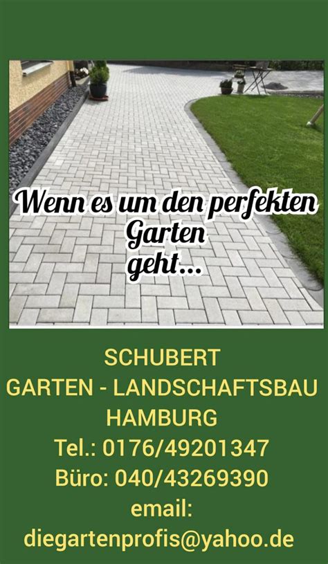 SCHUBERT GARTEN - U. LANDSCHAFTSBAU HAMBURG in Hamburg - Tonndorf auf ...