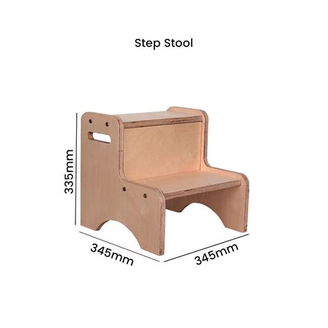 Buy Wooden Step Stool - SkilloToys.com