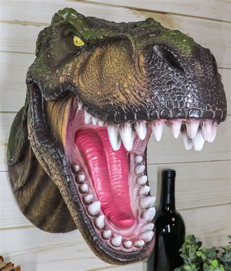 Buy Ebros Jurassic King Large T-Rex Head Wall Decor 13"Tall Apex ...