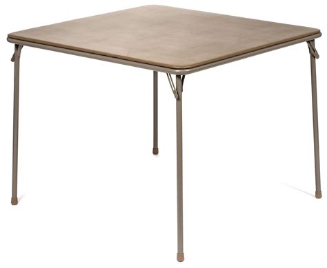 Amazon.com: XL Series 38" Square Folding Card Table - Portable, Easy-to ...