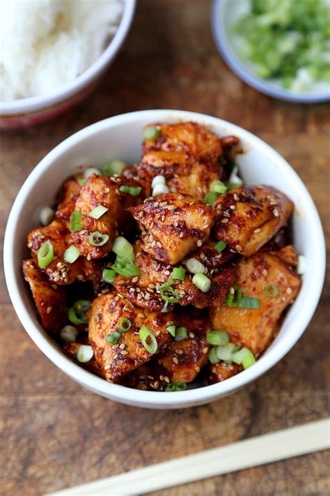 Korean Sticky Chicken | Pickled Plum