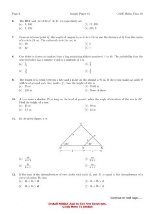 Image result for Class 10 CBSE Math Chapter 12 Exampls 4