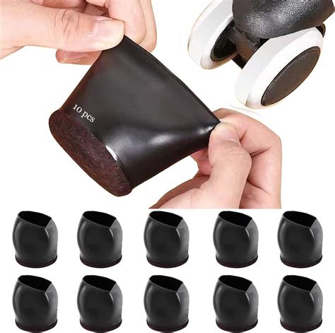 Amazon.com: RUORD Office Chair Wheel Stopper and Caster Cups for ...