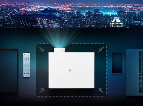 LG ProBeam 6000 ANSI WUXGA Projector - BF60PST | LG India