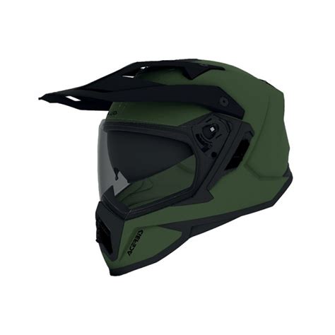 Acerbis Assault Green Helmet