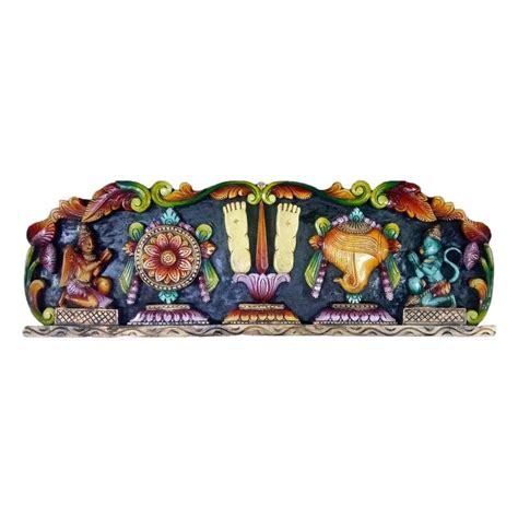 Wooden Padam Thiruman Mulicolour Wall Hanging